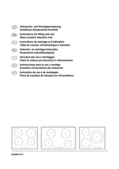 Teka GKST80I4 Instrucciones Para El Uso Y Montaje