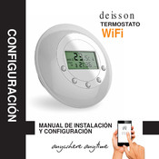 deisson TERMOSTATO WiFi Manual De Instalación Y Configuración