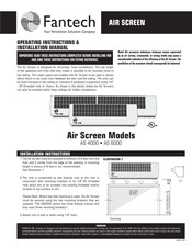 Fantech AS 4000 Manual De Instrucciones De Funcionamiento E Instalación