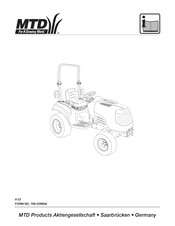 Mtd H 07 Instrucciones De Funcionamiento