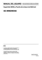 Mitsubishi Heavy Industries SC-WBGW256 Manual Del Usuario