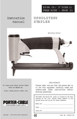 Porter & Cable US58 Manual De Instrucciones