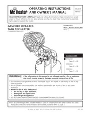 Mr. Heater MH15T Instrucciones De Funcionamiento Y Manual Del Usuario