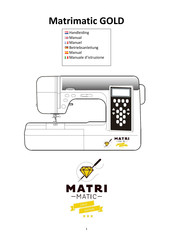 Matrimatic Matrimatic GOLD Diamond Serie Manual De Usario