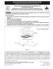 Electrolux 30 Gas Cooktop Instrucciones De Instalación