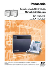 Panasonic KX-TDA100 Manual De Instalación