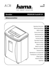 Hama PREMIUM AutoM120 Instrucciones De Uso