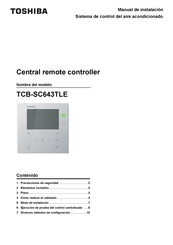 Toshiba TCB-SC643TLE Manual De Instalación