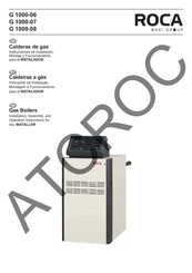 Baxi Roca G 1000-08 Instrucciones De Instalación, Montaje Y Funcionamiento