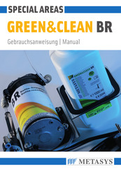 Metasys GREEN&CLEAN BR Manual De Instrucciones