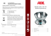 ADE Letitia KE 704 Manual De Instrucciones