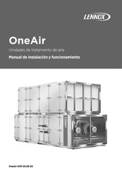 Lennox EMEA OneAir Manual De Instalación Y Funcionamiento