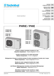 Technibel PHIE Serie Manual De Instalación