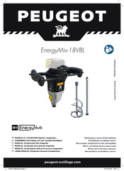 PEUGEOT EnergyMix-18VBL Manual Del Usario