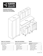 Gladiator CADET-7203 Instrucciones De Ensamblaje