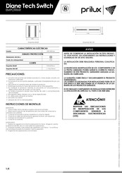 Prilux Diane Tech Manual Del Usuario