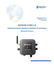 Omicron DATALOG X-PRO 1.0 Manual De Usuario