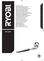 Ryobi OBL1820H Traducción De Las Instrucciones Originales