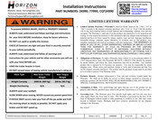 HORIZON CQT24990 Instrucciones De Instalación