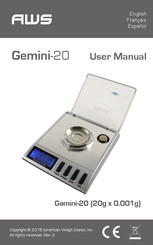 AWS Gemini-20 Manual Del Usuario