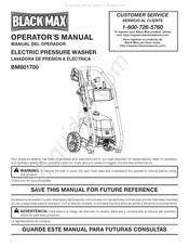 Black Max BM801700 Manual Del Operador