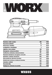 Worx WX655 Traducción De Las Instrucciones Originales