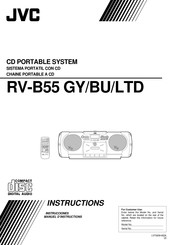 JVC RV-B55 LTD Manual De Instrucciones