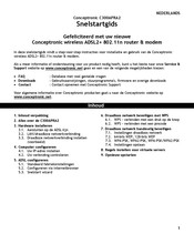 Conceptronic C300APRA2 Guía De Instalación Rápida