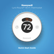 Honeywell Lyric Round Serie Guia De Inicio Rapido