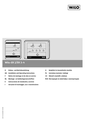 Wilo ER 4 Instrucciones De Instalación Y Servicio