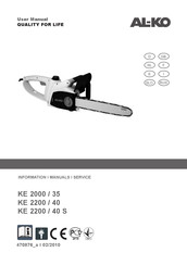 AL-KO KE 2200/40 Manual De Instrucciones