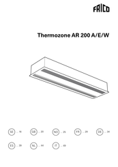 Frico Thermozone AR 200 E Manual De Instrucciones