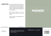 Python 4108P Guía De Propietario