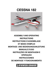 J-Power Group CESSNA 182 Instrucciones De Funcionamiento/Montaje