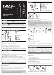 Fora IR20 Instrucciones De Operación