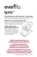 Evenflo lyric Manual De Instrucciones