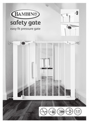 Bambino safety gate Manual Del Usuario