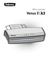 Fellowes Venus 2 A3 Manual De Instrucciones