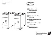 Endress+Hauser fieldgate FXA 320 Instrucciones De Instalación Y Montaje