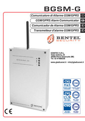 Bentel Security BGSM-G/AM Manual Del Usuario