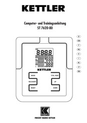 Kettler ST 7620-80 Instrucciones Informáticas Y De Formación