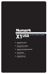 Numark X1 USB Guia De Inicio Rapido