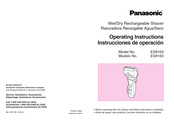 Panasonic ES8163 Instrucciones De Operación