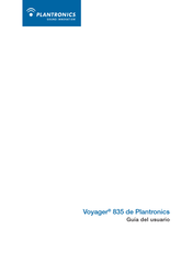Plantronics Voyager 835 Guia Del Usuario