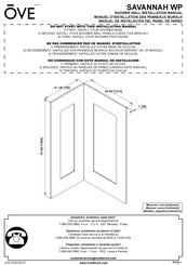 OVE SAVANNAH WP Manual De Instalación