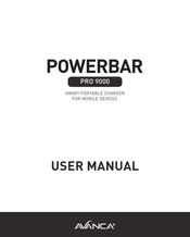 Avanca POWERBAR PRO 9000 Manual De Usuario