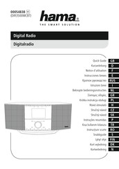 Hama DIR3500MCBT Instrucciones Breves