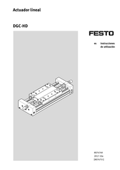 Festo DGC-HD Instrucciones De Utilizacion
