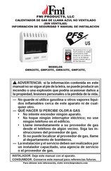 FMI GWP20TC Manual De Instrucciones