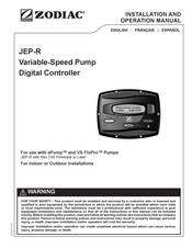 Zodiac JEP-R Manual De Instalación Y Operación